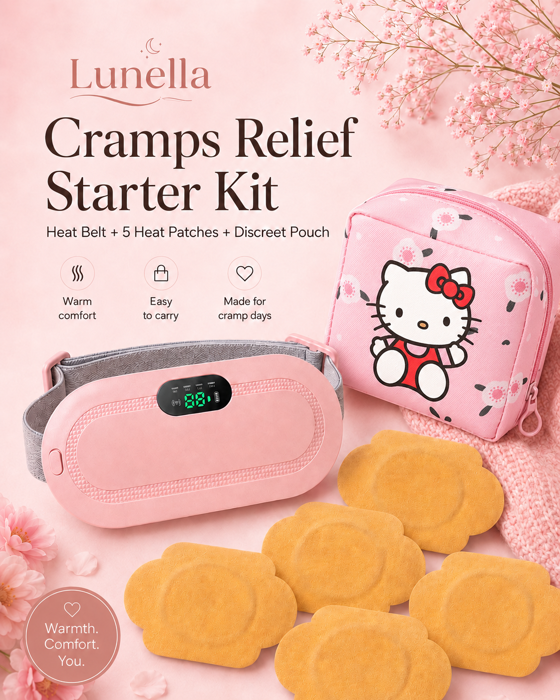 Lunella Cramps Relief Starter Kit